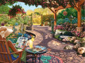 Puzzle Ravensburger 750 elementów Piękne podwórko