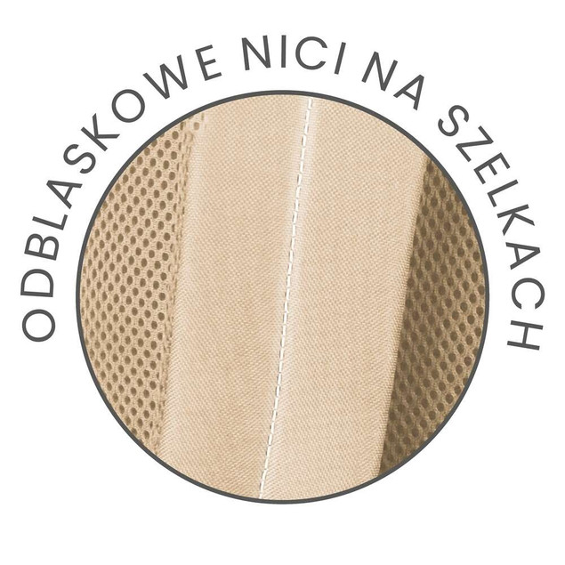 Plecak szkolny Oxford B-You jednokomorowy na laptopa piaskowy RPET 21L