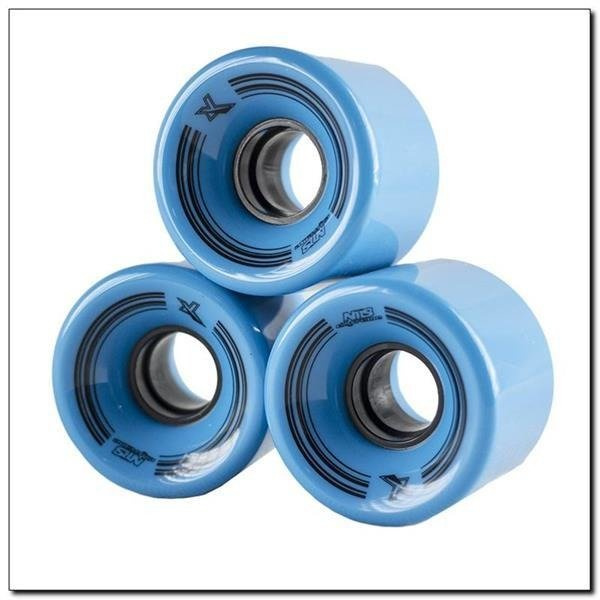 KBM-5432 BLUE 60x45 MM (4 szt.) KÓŁKA KAUCZUKOWE DO PENNYBOARD NILS EXTREME