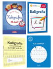 Pakiet 4w1 Kaligrafia dla dzieci klasa 1-3 Ćwiczymy pisanie Zeszyt Ćwiczeń