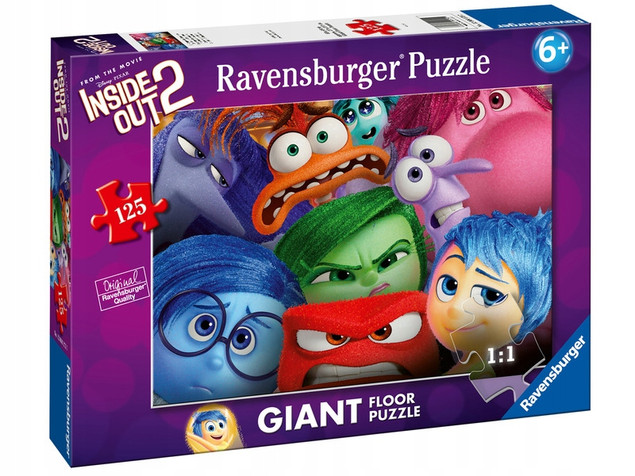 Puzzle RAVENSBURGER Disney W głowie się nie mieści 2 12004175 125 elementów