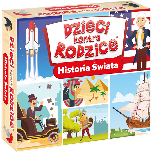 Dzieci Kontra Rodzice Historia Świata Gra Rodzinna 6+ Kangur