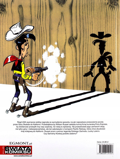 Lucky Luke. Pony Express. Tom 59