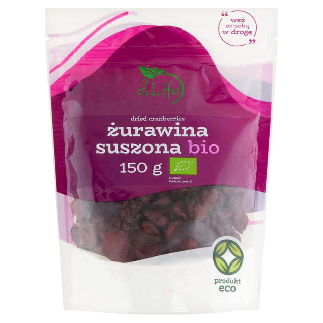 Żurawina Suszona BIO 150g BIOLIFE