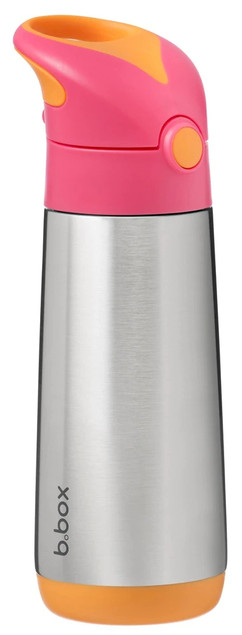 B.box Bidon Termiczny ze Słomką Strawberry Shake 500 ml
