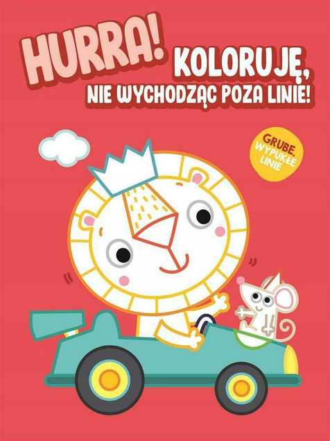 Hurra! Koloruję nie wychodząc poza linie - Lew