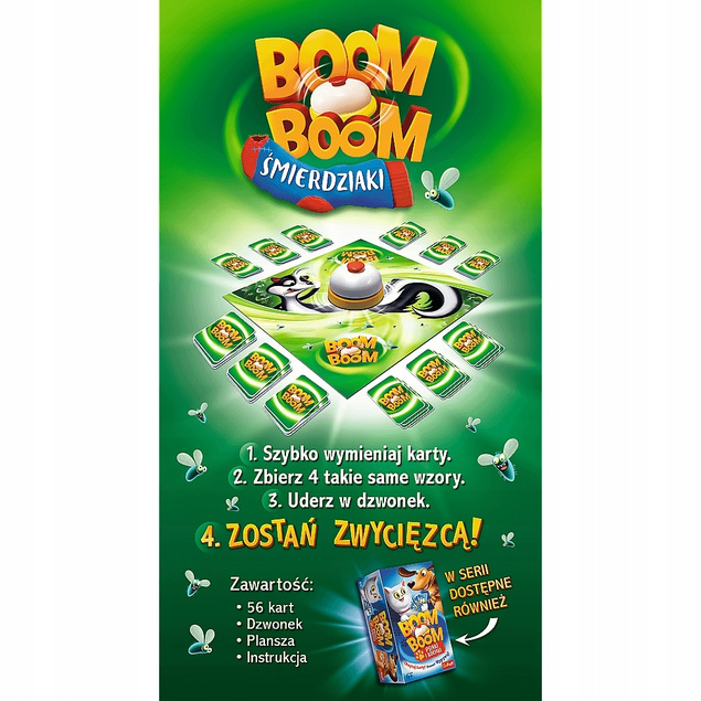 Boom Boom ŚMIERDZIAKI Gra Planszowa Trefl 01910