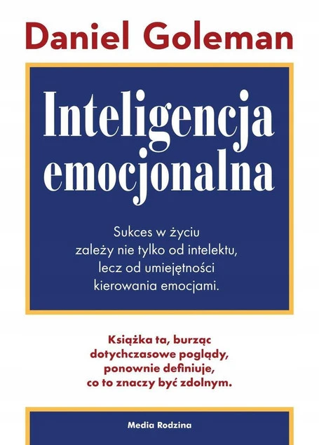Inteligencja emocjonalna Daniel Goleman okładka książki