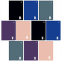 10x Zeszyt A5 60 Kartek KRATKA One Color MIX Kolorów Interdruk