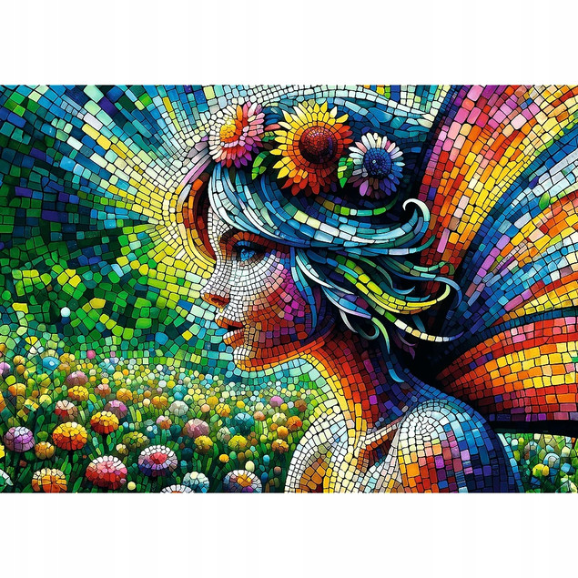 Puzzle Trefl 1000 el. USA Collection: Crystal Fairy Wróżka – Magiczna Układanka Fantasy