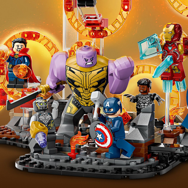 Klocki LEGO Marvel Avengers: Koniec gry – Ostateczna Bitwa 76323 (621 elementów)