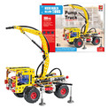 Zestaw Konstrukcyjny Ciężarówka do Skręcania Metalowa 399 Elementów DIY