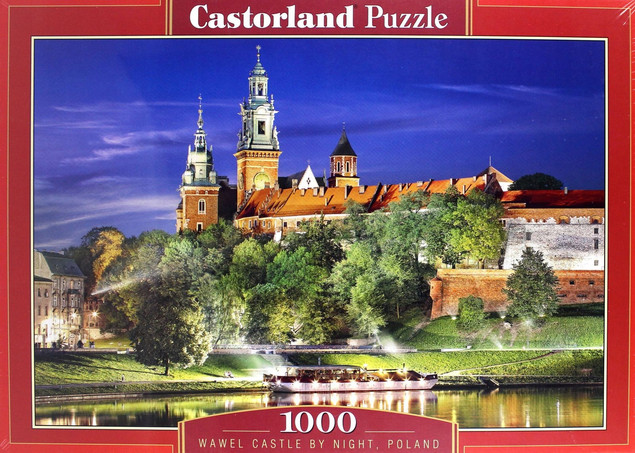 Puzzle 1000 Zamek Na Wawelu ZAMEK KRÓLEWSKI Kraków Wawel Polska 12+ Castor