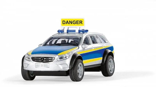 Policja radiowóz Mercedes 4x4
