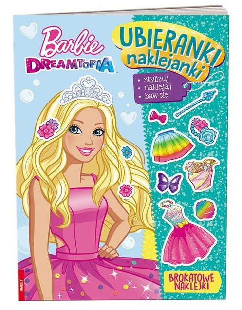 BARBIE Ubieranki, naklejanki
