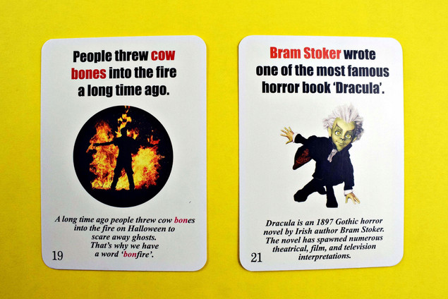 Fun Card English Halloween CREATIVO Praca zbiorowa