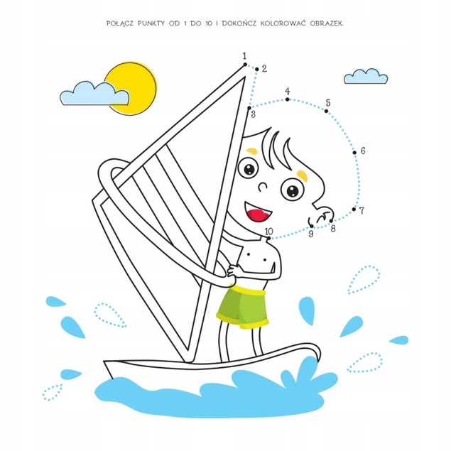 Piszę i Poznaję CYFERKI Książka z Rowkami Wzory 3D 4+ Aksjomat 4311