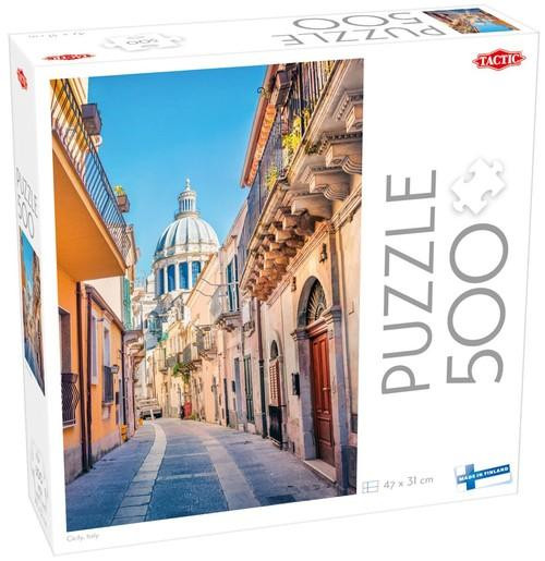Puzzle 500 elementów Tactic: Malownicza Sycylia, Włochy