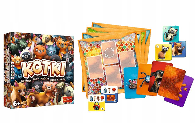 KOTKI Gra Planszowa – Trefl