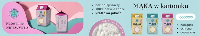 Mąka pszenna tortowa typ 450 Młyn Mazurki 750g