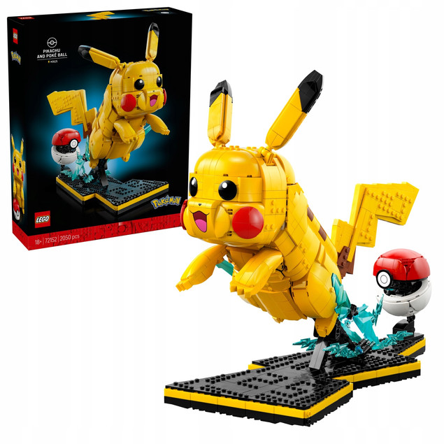 LEGO® 72152 Pokemon - Pikachu i Pokéball