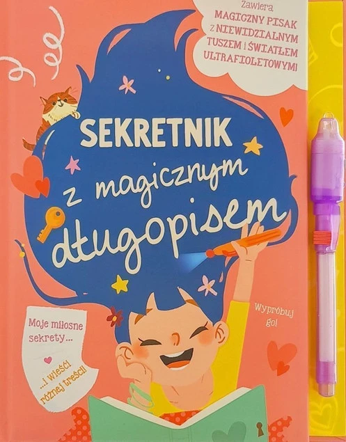 Zapisuj sekrety niewidzialnym długopisem