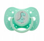 AKUKU Smoczek USPOKAJAJĄCY SILIKONOWY Symetryczny DINO Zielony 6-12m+