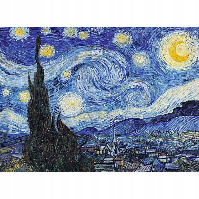 Puzzle drewniane 200 Gwiaździsta Noc TREFL