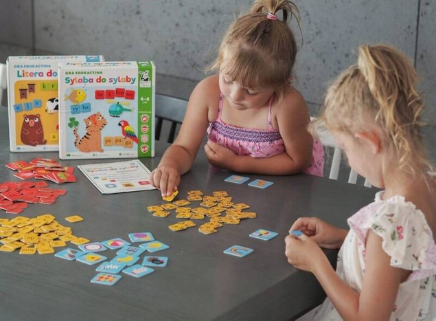 Litera Do Litery Gra Edukacyjna Nauka Czytania 4+ Kapitan Nauka