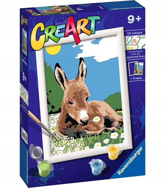Zestaw Ravensburger CreArt Mały osiołek