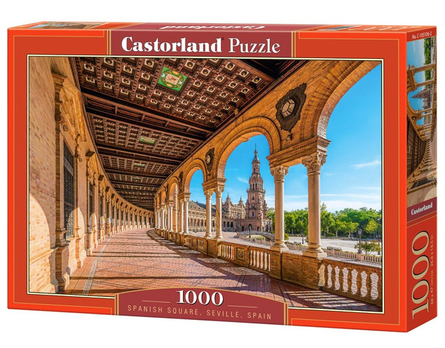 PUZZLE 1000 SEVILLA KRAJOBRAZ MIASTO WIDOK CASTOR