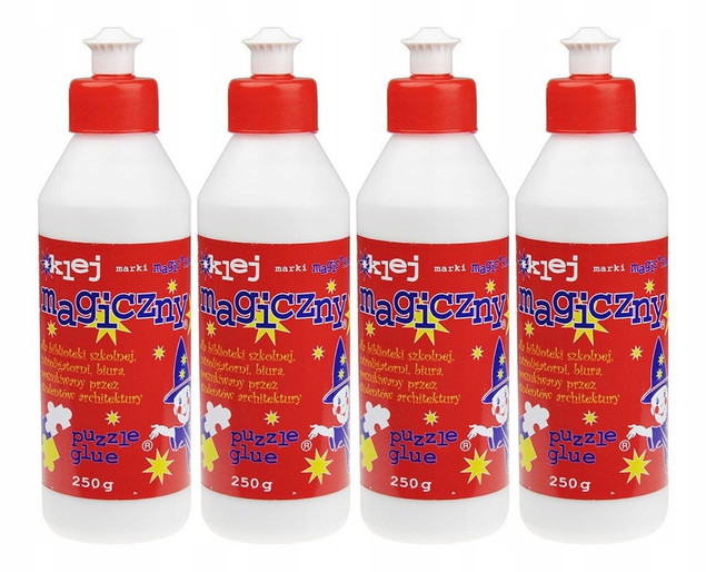 4x Klej Introligatorski Magic Kamaben 250g Butelka