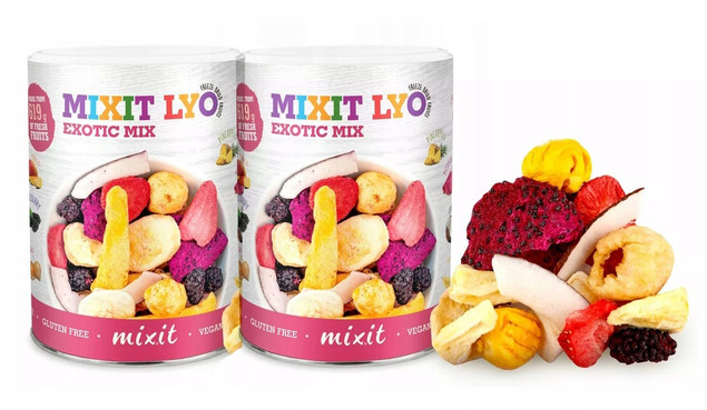 Owoce liofilizowane egzotyczne Mix.it 110g x2