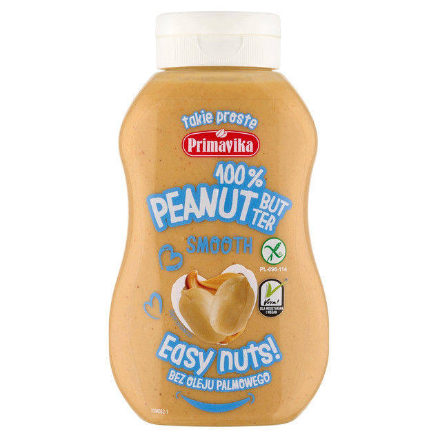 PEANUT BUTTER 100%-EXTRA SMOOTH W TUBCE 270G