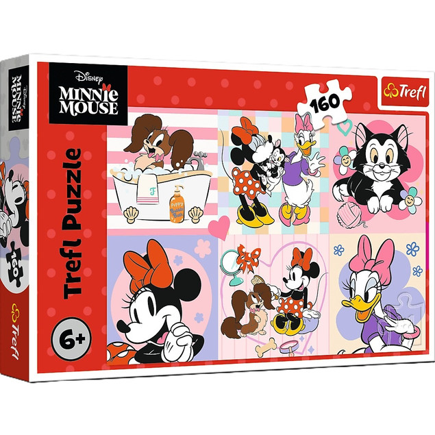 Tytuł
Trefl Puzzle 160 el. Kolorowy dzień Minnie Disney dla Dzieci 6+