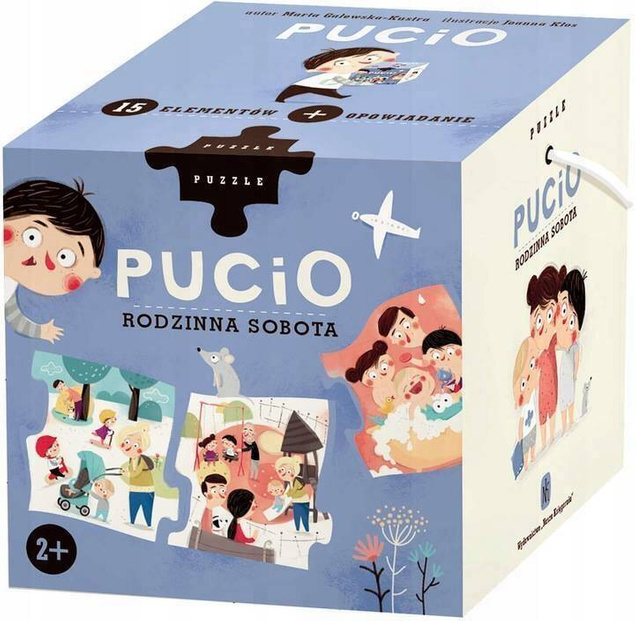 Pucio Rodzinna Sobota Puzzle Dwuelementowe Pamięć Nasza Księgarnia OUTLET