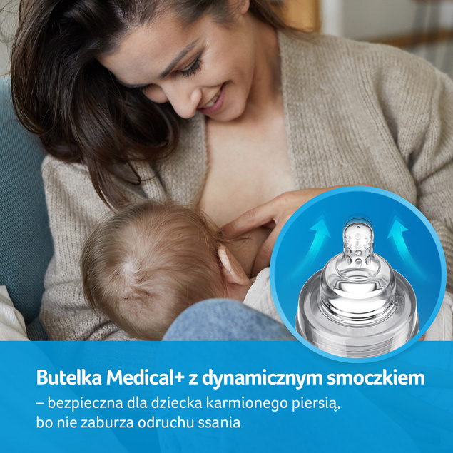 Butelka LOVI Medical+ 150 ml