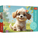 Trefl Puzzle 60 elementów Szczeniaczkiem być! Szczeniak Piesek 4+ (17408)