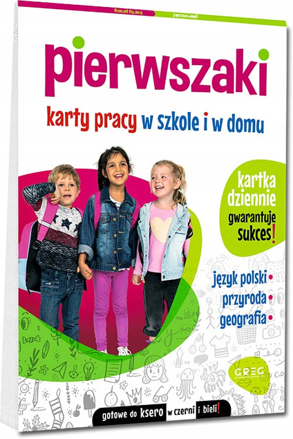 Pakiet Pierwszaki Karty Pracy w Szkole i w Domu Matematyka Klasa 1 Greg