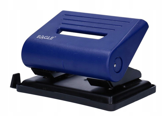 Poręczny Dziurkacz EAGLE 837 Niebieski 25 Kartek