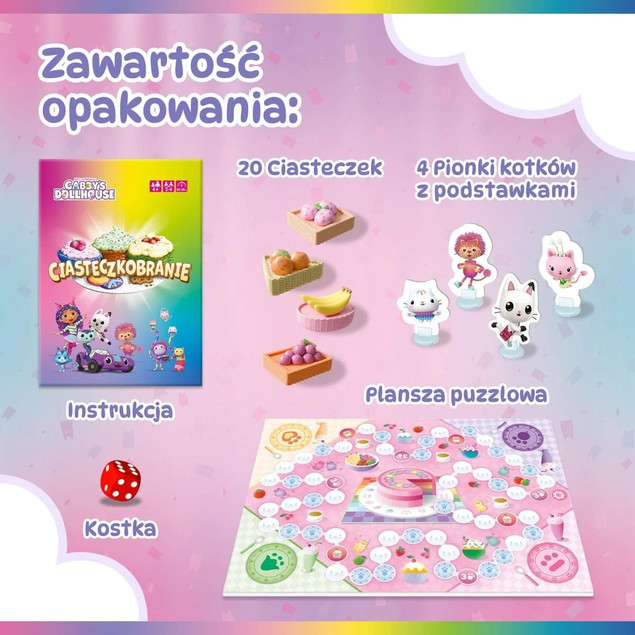 Gra planszowa Ciasteczkobranie Trefl