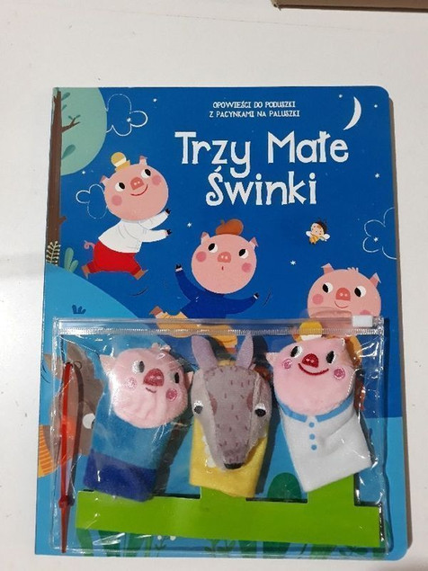Bajki z pacynkami. Trzy małe świnki. Praca zbiorowa