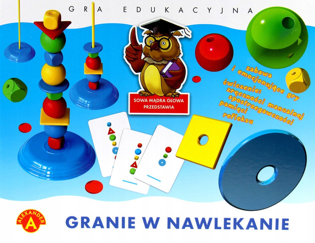 Gra nawlekanie dla dzieci 4+ Alexander