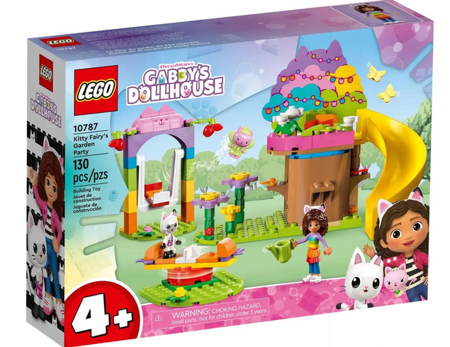 LEGO Koci Domek Gabi Przyjęcie W Ogrodzie Wróżkici 130 el. 4+ 10787