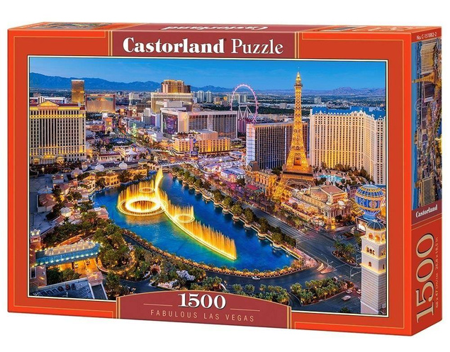 Puzzle 1500 Fantastyczne Las Vegas CASTOR