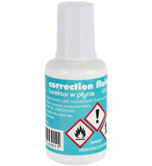 Szybkoschnący KOREKTOR w Butelce 20ml 160-1266 Grand