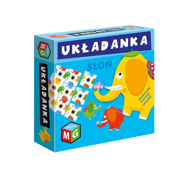Układanka Słoń Multigra