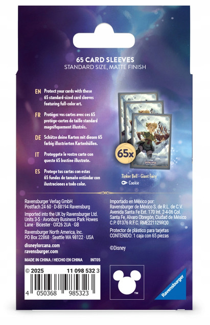 Disney Lorcana: Reign of Jafar (CH8) - Sleeves: Dzwoneczek (65)
