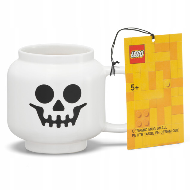 LEGO Kubek Ceramiczny Mały Szkielet / Kościotrup 255 ml (40460807)