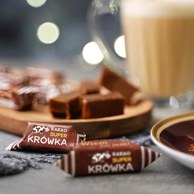 Ekologiczne krówki wegańskie kakaowe